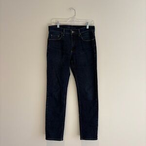 Mott & Bow Dark Blue Slim Denim Jeans